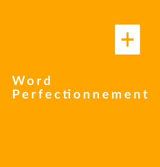 Formation word perfectionnement